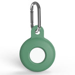 Housse de protection antichoc en silicone anti-rayures avec mousqueton, pour AirTag