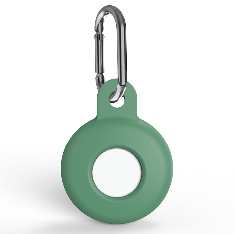 Housse de protection antichoc en silicone anti-rayures avec mousqueton, pour AirTag
