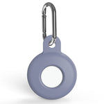 Housse de protection antichoc en silicone anti-rayures avec mousqueton, pour AirTag