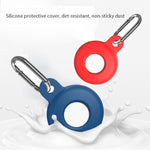 Housse de protection antichoc en silicone anti-rayures avec mousqueton, pour AirTag