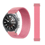 Pour bracelet de rechange tressé en nylon élastique et réglable de 165 mm pour Samsung Galaxy Watch 42mm