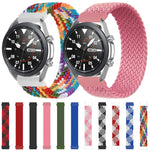 Pour bracelet de rechange tressé en nylon élastique et réglable de 165 mm pour Samsung Galaxy Watch 42mm