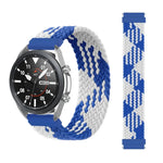 Pour bracelet de remplacement en nylon tressé élastique réglable de 165 mm pour Samsung Galaxy Watch 46 mm