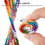 Pour bracelet de rechange élastique tressé en nylon réglable Samsung Galaxy Watch 3 45mm, 125mm, 135mm, 145mm, 155mm