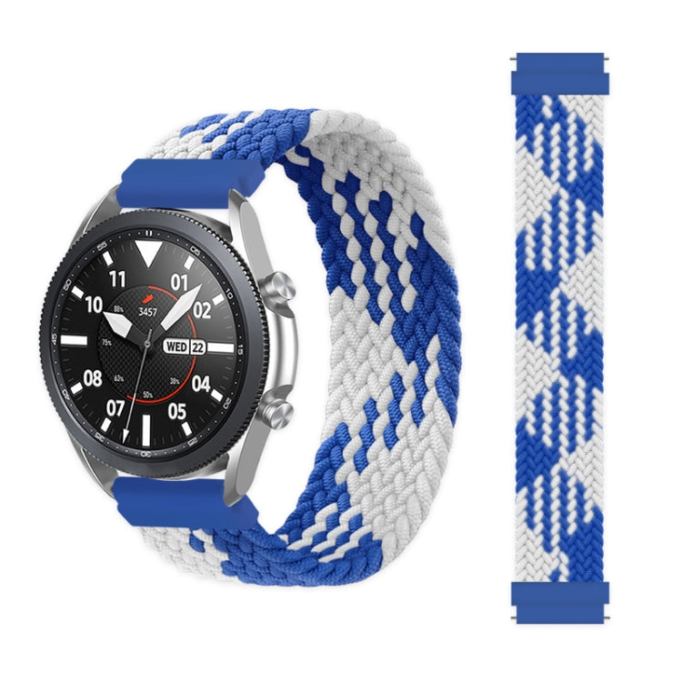 Pour bracelet de rechange élastique tressé en nylon réglable Samsung Galaxy Watch 3 45mm, 125mm, 135mm, 145mm, 155mm