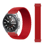 Pour bracelet de rechange élastique tressé en nylon réglable Samsung Galaxy Watch 3 45mm, 125mm, 135mm, 145mm, 155mm