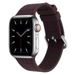 Bamboo Joint Silicone Replacement Strap Watchband, For Apple Watch Series 7  41mm / & 6 & SE & 5 & 4 40mm, For Apple Watch Series  7  45mm / & 6 & SE & 5 & 4 44mm