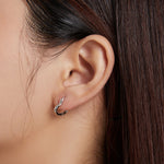 Boucles d'oreilles clous en argent sterling S925 en forme de cœur creux pour femme, Cœur creux (argent), Cœur creux (doré)