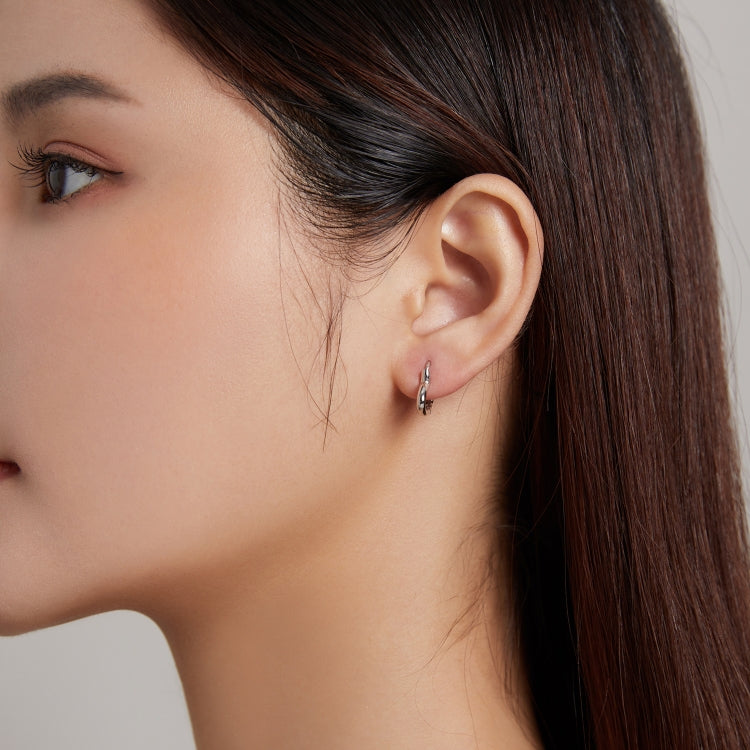 Boucles d'oreilles clous en argent sterling S925 en forme de cœur creux pour femme, Cœur creux (argent), Cœur creux (doré)