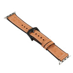 Bracelets de rechange en cuir texture autruche pour Apple Watch Series, 7 45mm / 6 & SE & 5 & 4 44mm / 3 & 2 & 1 42mm, 7 41mm / 6 & SE & 5 & 4 40mm / 3 & 2 & 1 38mm