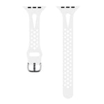 Bracelets de rechange en silicone pour Apple Watch Series, 7 45mm / 6 & SE & 5 & 4 44mm / 3 & 2 & 1 42mm, 7 41mm / 6 & SE & 5 & 4 40mm / 3 & 2 & 1 38mm