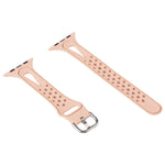 Bracelets de rechange en silicone pour Apple Watch Series, 7 45mm / 6 & SE & 5 & 4 44mm / 3 & 2 & 1 42mm, 7 41mm / 6 & SE & 5 & 4 40mm / 3 & 2 & 1 38mm