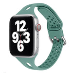 Bracelets de rechange en silicone pour Apple Watch Series, 7 45mm / 6 & SE & 5 & 4 44mm / 3 & 2 & 1 42mm, 7 41mm / 6 & SE & 5 & 4 40mm / 3 & 2 & 1 38mm