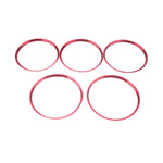 5 PCS Car Air Conditioner Air Outlet Decorative Ring for Mercedes-Benz, A5819-01, A5819-02, A5819-03