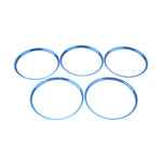 5 PCS Car Air Conditioner Air Outlet Decorative Ring for Mercedes-Benz, A5819-01, A5819-02, A5819-03
