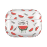 Bronzing Fruit Pattern PC Earphone Hard Protective Case, For AirPods 1 / 2, For AirPods Pro