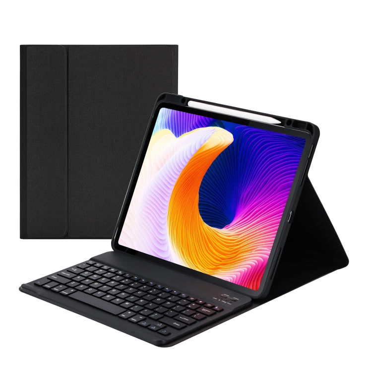Étui de protection pour clavier Bluetooth en plastique détachable HK132 avec support et fente pour stylet pour iPad Pro 12,9 pouces 2021 / 2020 / 2018