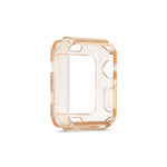 Coque de protection en TPU à paillettes, pour Apple Watch Series 6 / 5 / 4 / Watch SE 44mm, pour Apple Watch Series 3 & 2 & 1 42mm, pour Apple Watch Series 6 / 5 / 4 / Watch SE 40mm, pour Apple Watch Series 3 & 2 & 1 38mm