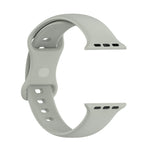Grand bracelet de montre en silicone pour Apple Watch Series, 7 41mm / 6 & SE & 5 & 4 40mm / 3 & 2 & 1 38mm, Taille : Grande taille, 7 45mm / 6 & SE & 5 & 4 44mm / 3 & 2 & 1 42mm, Taille : Grande taille