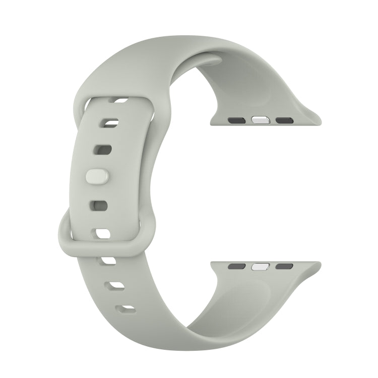 Grand bracelet de montre en silicone pour Apple Watch Series, 7 41mm / 6 & SE & 5 & 4 40mm / 3 & 2 & 1 38mm, Taille : Grande taille, 7 45mm / 6 & SE & 5 & 4 44mm / 3 & 2 & 1 42mm, Taille : Grande taille