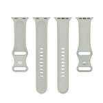 Grand bracelet de montre en silicone pour Apple Watch Series, 7 41mm / 6 & SE & 5 & 4 40mm / 3 & 2 & 1 38mm, Taille : Grande taille, 7 45mm / 6 & SE & 5 & 4 44mm / 3 & 2 & 1 42mm, Taille : Grande taille