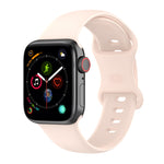 Grand bracelet de montre en silicone pour Apple Watch Series, 7 41mm / 6 & SE & 5 & 4 40mm / 3 & 2 & 1 38mm, Taille : Grande taille, 7 45mm / 6 & SE & 5 & 4 44mm / 3 & 2 & 1 42mm, Taille : Grande taille