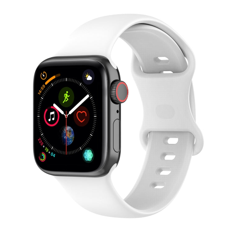 Grand bracelet de montre en silicone pour Apple Watch Series, 7 41mm / 6 & SE & 5 & 4 40mm / 3 & 2 & 1 38mm, Taille : Grande taille, 7 45mm / 6 & SE & 5 & 4 44mm / 3 & 2 & 1 42mm, Taille : Grande taille
