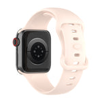 Bracelets de montre en silicone pour Apple Watch Series, 7 41mm / 6 & SE & 5 & 4 40mm / 3 & 2 & 1 38mm, Taille : petit code, 7 45mm / 6 & SE & 5 & 4 44mm / 3 & 2 & 1 42mm, Taille : petit code