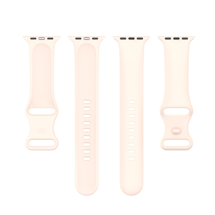 Bracelets de montre en silicone pour Apple Watch Series, 7 41mm / 6 & SE & 5 & 4 40mm / 3 & 2 & 1 38mm, Taille : petit code, 7 45mm / 6 & SE & 5 & 4 44mm / 3 & 2 & 1 42mm, Taille : petit code