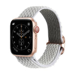 Bracelets de rechange en nylon texturé ondulé pour Apple Watch Series, 7 45mm / 6 & SE & 5 & 4 44mm / 3 & 2 & 1 42mm, 7 41mm / 6 & SE & 5 & 4 40mm / 3 & 2 & 1 38mm