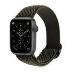 Bracelets de rechange en nylon texturé ondulé pour Apple Watch Series, 7 45mm / 6 & SE & 5 & 4 44mm / 3 & 2 & 1 42mm, 7 41mm / 6 & SE & 5 & 4 40mm / 3 & 2 & 1 38mm