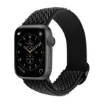 Bracelets de rechange en nylon texturé ondulé pour Apple Watch Series, 7 45mm / 6 & SE & 5 & 4 44mm / 3 & 2 & 1 42mm, 7 41mm / 6 & SE & 5 & 4 40mm / 3 & 2 & 1 38mm