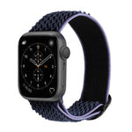 Bracelets de rechange en nylon texturé ondulé pour Apple Watch Series, 7 45mm / 6 & SE & 5 & 4 44mm / 3 & 2 & 1 42mm, 7 41mm / 6 & SE & 5 & 4 40mm / 3 & 2 & 1 38mm