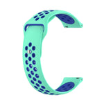 For Huawei Watch 3 / 3 Pro 22mm Two-color Silicone Replacement Strap Watchband