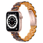 Bracelet de montre de remplacement en résine ovale, pour Apple Watch Series 7 41mm / & 6 & SE & 5 & 4 40mm, pour Apple Watch Series 7 45mm / & 6 & SE & 5 & 4 44mm
