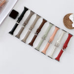 Bracelet de rechange en cuir texture crocodile, pour Apple Watch Series 7 41mm / & 6 & SE & 5 & 4 40mm, pour Apple Watch Series 7 45mm / & 6 & SE & 5 & 4 44mm