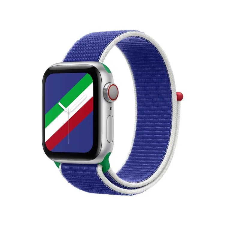 Bracelets de rechange International Series Loopback pour Apple Watch Series, 7 45mm / 6 & SE & 5 & 4 44mm / 3 & 2 & 1 42mm, 7 41mm / 6 & SE & 5 & 4 40mm / 3 & 2 & 1 38mm