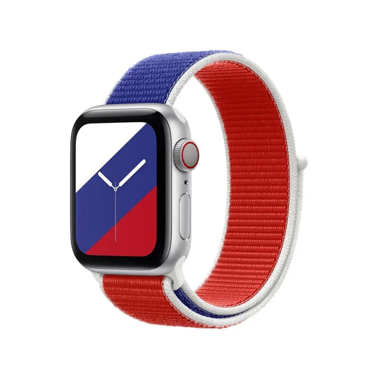 Bracelets de rechange International Series Loopback pour Apple Watch Series, 7 45mm / 6 & SE & 5 & 4 44mm / 3 & 2 & 1 42mm, 7 41mm / 6 & SE & 5 & 4 40mm / 3 & 2 & 1 38mm