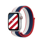 Bracelets de rechange International Series Loopback pour Apple Watch Series, 7 45mm / 6 & SE & 5 & 4 44mm / 3 & 2 & 1 42mm, 7 41mm / 6 & SE & 5 & 4 40mm / 3 & 2 & 1 38mm