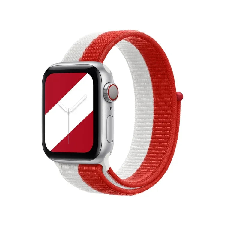 Bracelets de rechange International Series Loopback pour Apple Watch Series, 7 45mm / 6 & SE & 5 & 4 44mm / 3 & 2 & 1 42mm, 7 41mm / 6 & SE & 5 & 4 40mm / 3 & 2 & 1 38mm