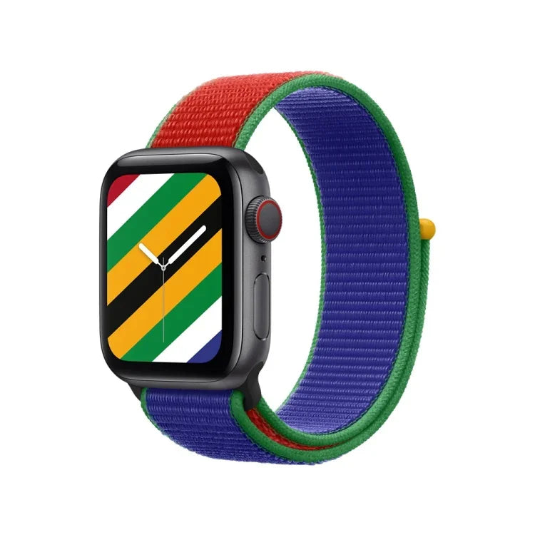 Bracelets de rechange International Series Loopback pour Apple Watch Series, 7 45mm / 6 & SE & 5 & 4 44mm / 3 & 2 & 1 42mm, 7 41mm / 6 & SE & 5 & 4 40mm / 3 & 2 & 1 38mm