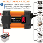 Little Wasp 12V to 220V 6000W Car Power Inverter with LED Display & Dual USB, 12V to 220V 6000W