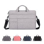 Sac à bandoulière portable en tissu Oxford + nylon ND05SDJ, 13,3 pouces, 14,1-15,4 pouces, 15,6 pouces