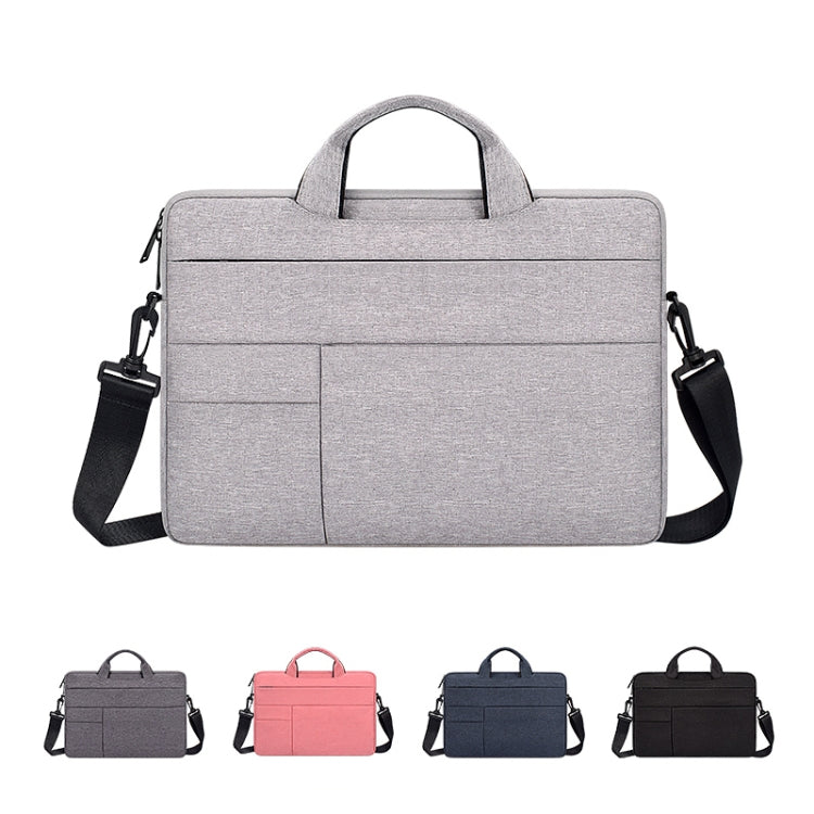 Sac à bandoulière portable en tissu Oxford + nylon ND05SDJ, 13,3 pouces, 14,1-15,4 pouces, 15,6 pouces