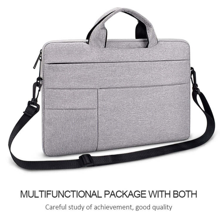 Sac à bandoulière portable en tissu Oxford + nylon ND05SDJ, 13,3 pouces, 14,1-15,4 pouces, 15,6 pouces