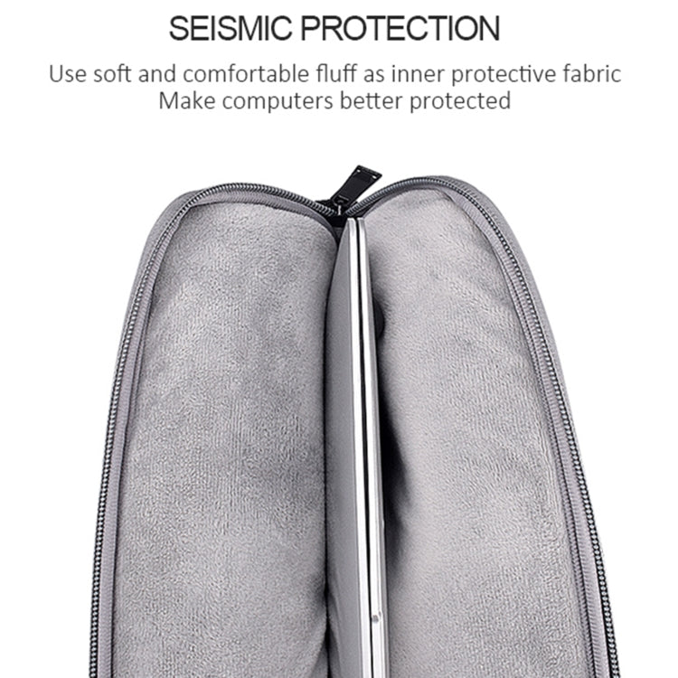 Sac à bandoulière portable en tissu Oxford + nylon ND05SDJ, 13,3 pouces, 14,1-15,4 pouces, 15,6 pouces