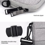 Sac à bandoulière portable en tissu Oxford + nylon ND05SDJ, 13,3 pouces, 14,1-15,4 pouces, 15,6 pouces