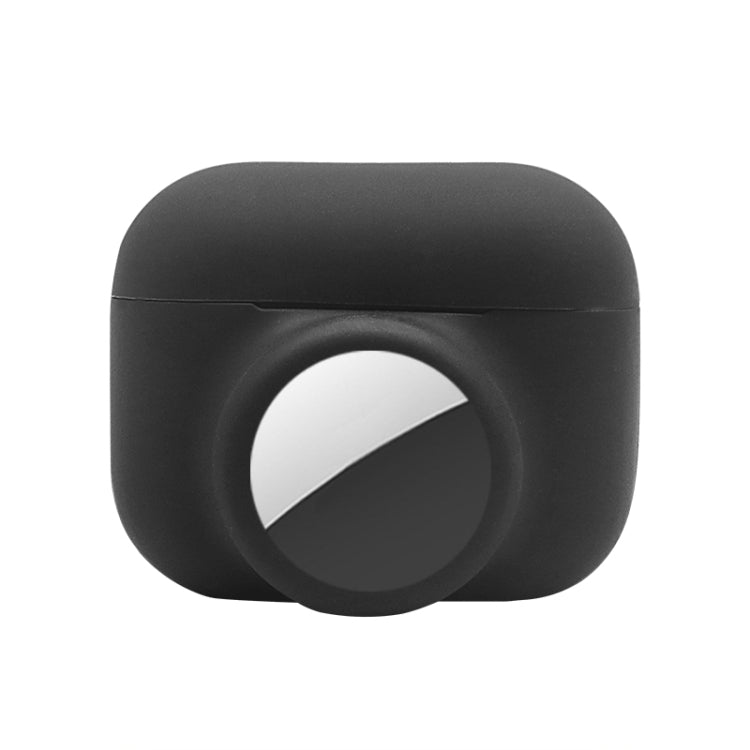 Étui de protection antichoc 2 en 1 en silicone à couverture complète, pour AirPods Pro / AirTag