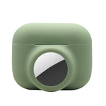 Étui de protection antichoc 2 en 1 en silicone à couverture complète, pour AirPods Pro / AirTag