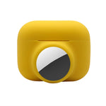 Étui de protection antichoc 2 en 1 en silicone à couverture complète, pour AirPods Pro / AirTag